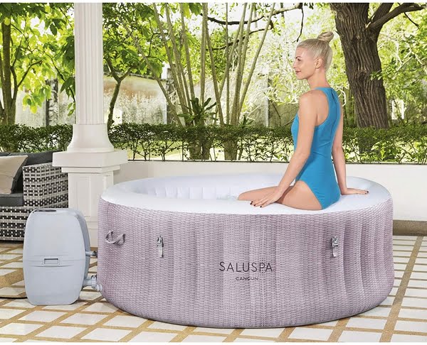 inflatable hot tub sizes