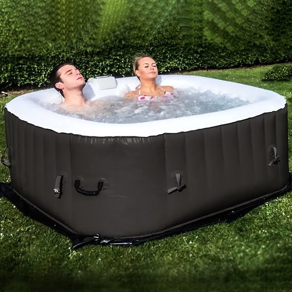 2 person inflatable hot tub weight