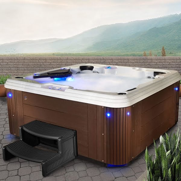 scratching or damaging your hot tub