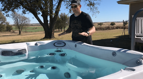 how to lower calcium hardness in a hot tub