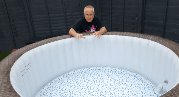 sanitizing your inflatable hot tub